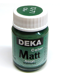 Acrylfarbe Deka Matt 25ml oliv